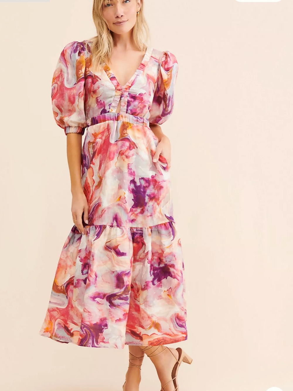 Kachel linen dress